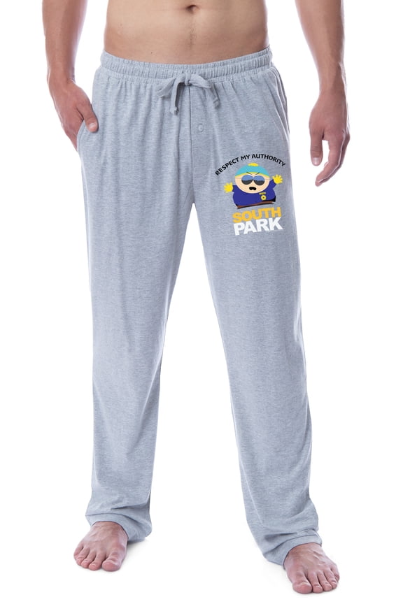 CBS Mens' South Park TV Cartman You Will Respect My Authority Pajama Pants