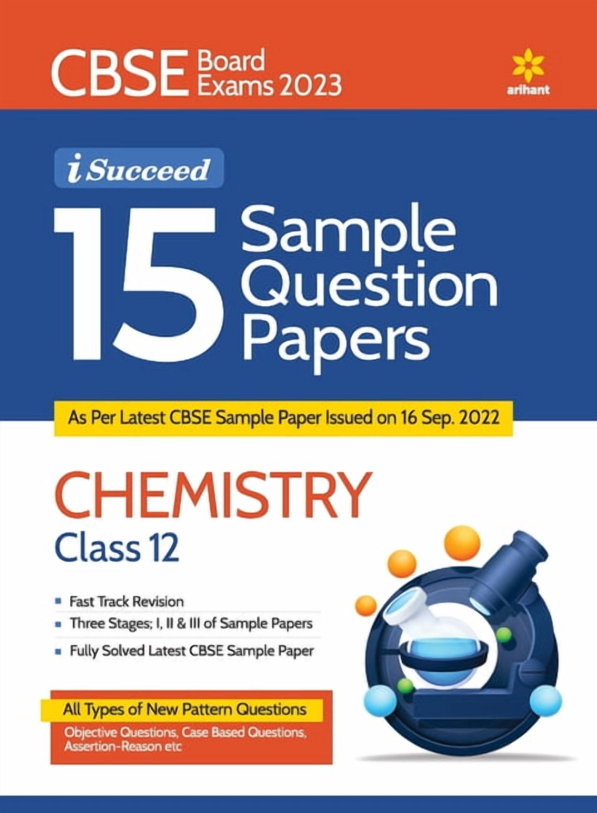 CBSE Board Exams 2023 I-Succeed 15 Sample Question Papers CHEMISTRY ...