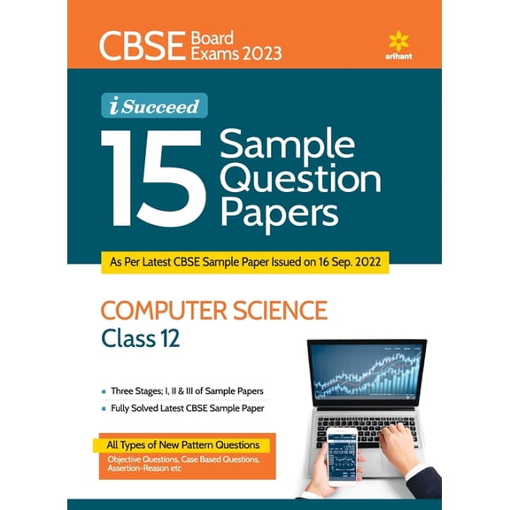 CBSE Board Exams 2023 I-Succeed 15 Sample Question Papers COMPUTER SCIENCE Class 12th, (Paperback)