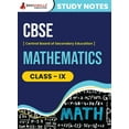 thumbnail image 1 of CBSE (Central Board of Secondary Education) Class IX - Mathematics Topic-wise Notes A Complete Preparation Study Notes w, (Paperback), 1 of 1