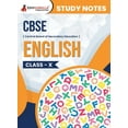 thumbnail image 1 of CBSE (Central Board of Secondary Education) Class X - English Topic-wise Notes A Complete Preparation Study Notes with S, (Paperback), 1 of 1