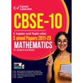 thumbnail image 1 of CBSE Class X 2024: Chapter and Topic-wise Solved Papers 2011 - 2023: Mathematics (Standard & Basic) (All Sets - Delhi & , (Paperback), 1 of 1