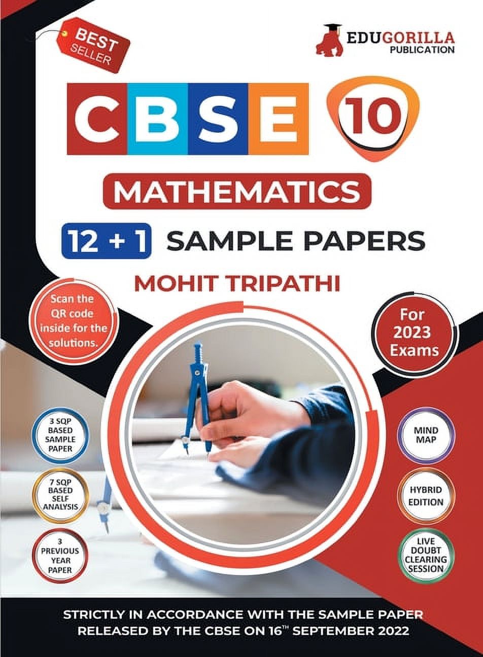 CBSE Class X Mathematics Sample Paper Book 12 +1 Sample Paper