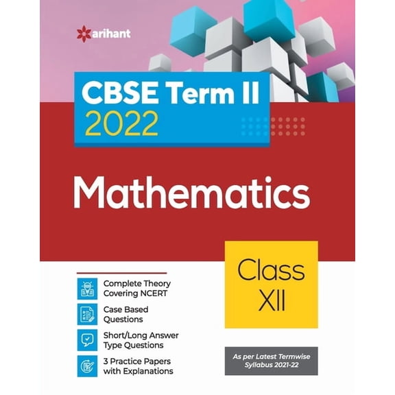 CBSE Term II Mathematics 12th, (Paperback)