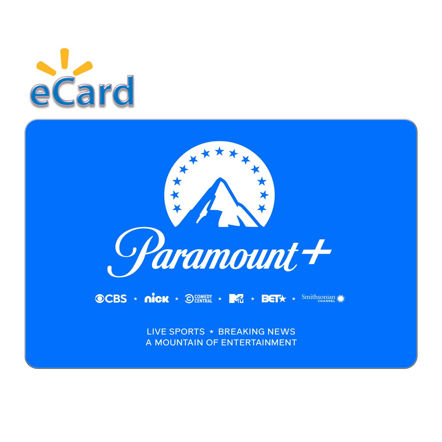 CBSi Paramount Plus $25 eGift Card