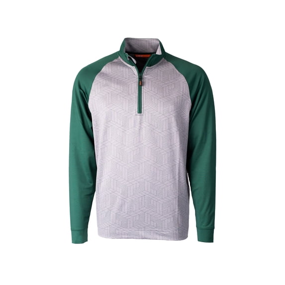 CBUK Men's All-Star Printed Half-Zip Jacket