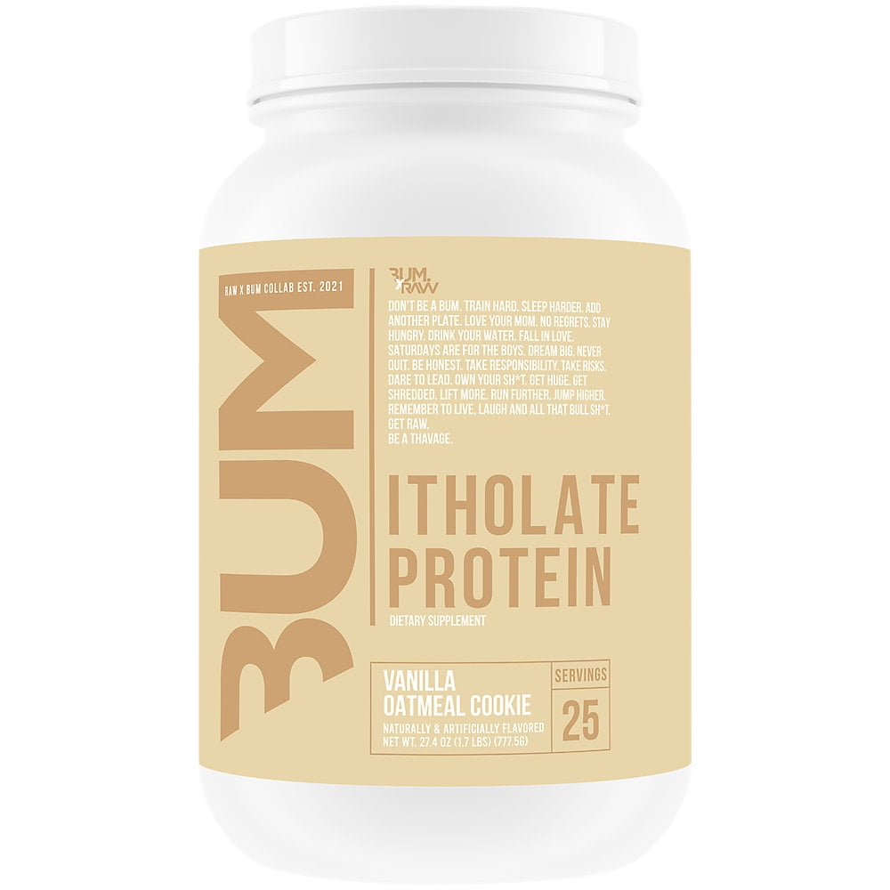 Cbum Itholate Protein - Raw Nutrition Vanilla Oatmeal Cookie