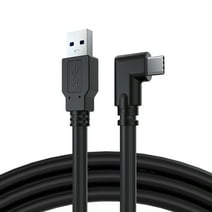 CBUS 16ft Link Cable for Meta Quest 3, Oculus Quest 2 - USB 3.2 Gen 1 USB-C to USB-A Right Angle Type-C to Type-A