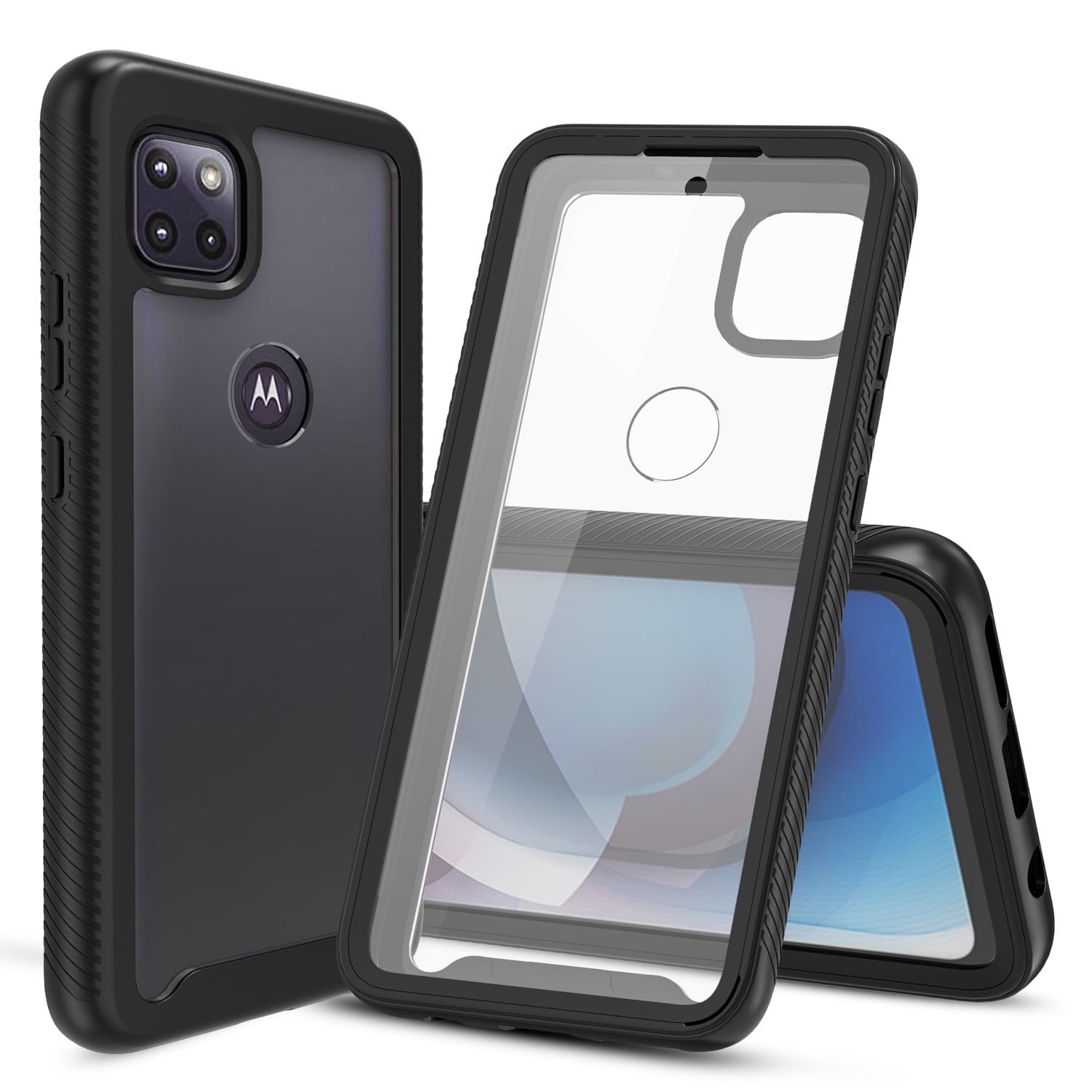 CBUS Heavy-Duty Motorola One 5G Ace Phone Case with Screen