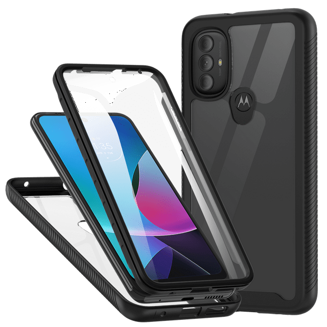 CBUS HeavyDuty Full Body Case with Screen Protector for Moto G Play