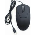 thumbnail image 1 of CBUS Wired USB C Mouse, 6-Button Quiet Click Computer Mouse - 4 DPI Speeds, Ergonomic, LED Backlight - Compatible with Mac, Chromebook, HP, DELL XPS, ASUS, Surface, Silent Gaming Mouse Type-C Wired, 1 of 4