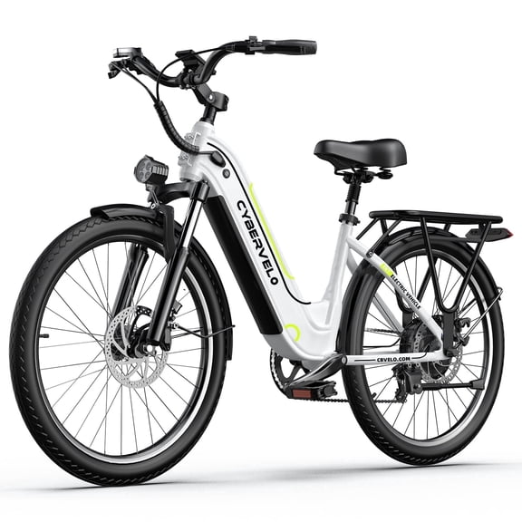 CBVELO 1000 Peak Electric Bike for Adults,up 80 Miles 25AH Removable Battery Ebike, 26" Electric E Bike with 7-Speed,Adult Electric Bicycles for Commute Beach Snow Man Womens All Terrain