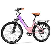 CBVELO Electric Bike for Adults, 26" Peak 1000W Motor Ebike, 48V 14Ah Removable Battery, 80 Miles Max 28MPH, 7 Speed Electric Bicycle UL2849