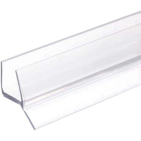 CBW Clear PVC Bottom Water Seal and Wipe (2, 1/4" Glass)