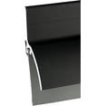 thumbnail image 1 of CBW Doors Door Bottom Sweep with Rain Drip 36 inch,Black Anodized Aluminum with Grey Vinyl Insert (36 inch, 1), 1 of 1