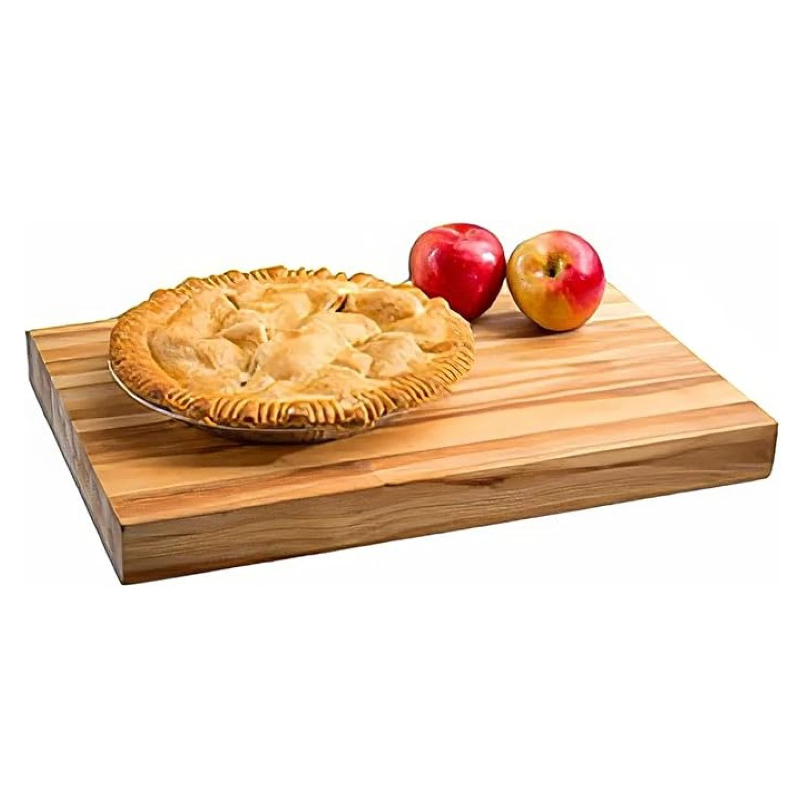 TableCraft Birchwood Butcher Block Cutting Board - 18" X 24" X 1.75", Food Grade Mineral Oil Finish