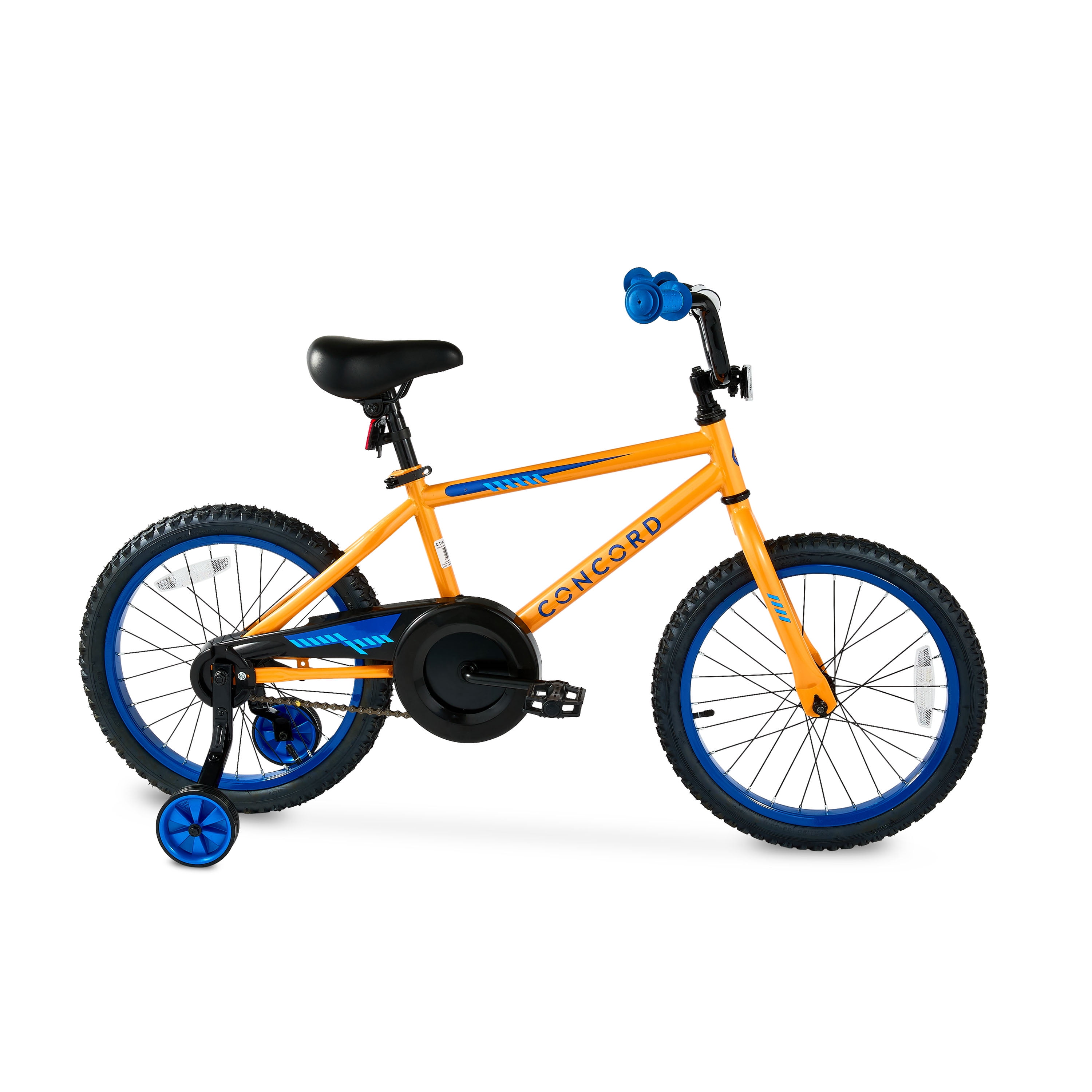 Concord 18" Kids' Bike, Fits Riders 41"-49", Orange, Child, Boys