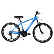 Concord 24 Hybrid Bike, 21 Speed, Blue, Fits Riders 46-56, Teen, Adult, Unisex