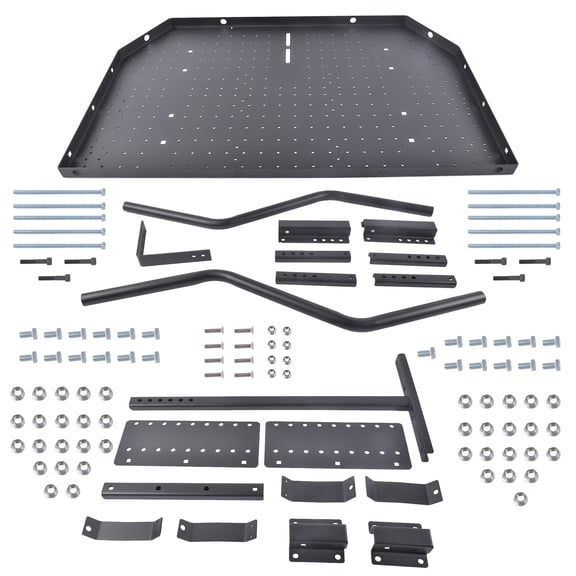 CC-255 Adjustable A-Frame Trailer Tray Replacement, 300 lbs Capacity Cargo Storage Platform for Following Models, Durable RV Trailer Gear & Equipment Carrier Tray