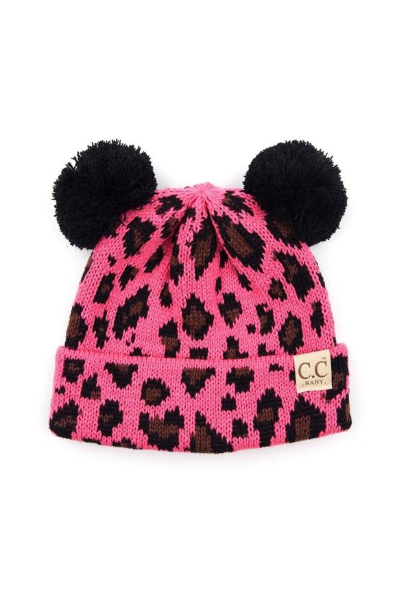 CC Baby Animal Print Beanie