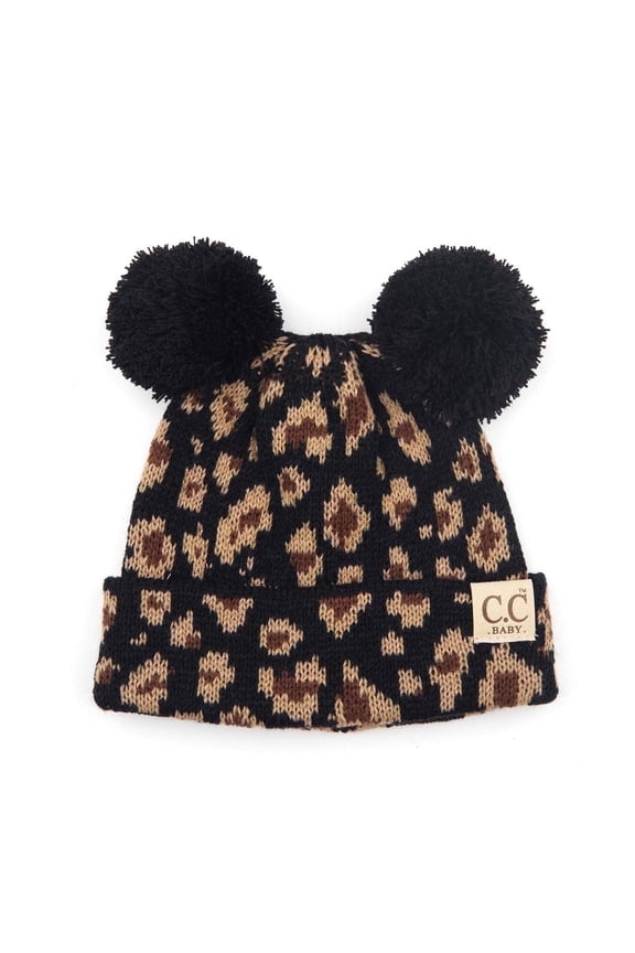 CC Baby Animal Print Beanie