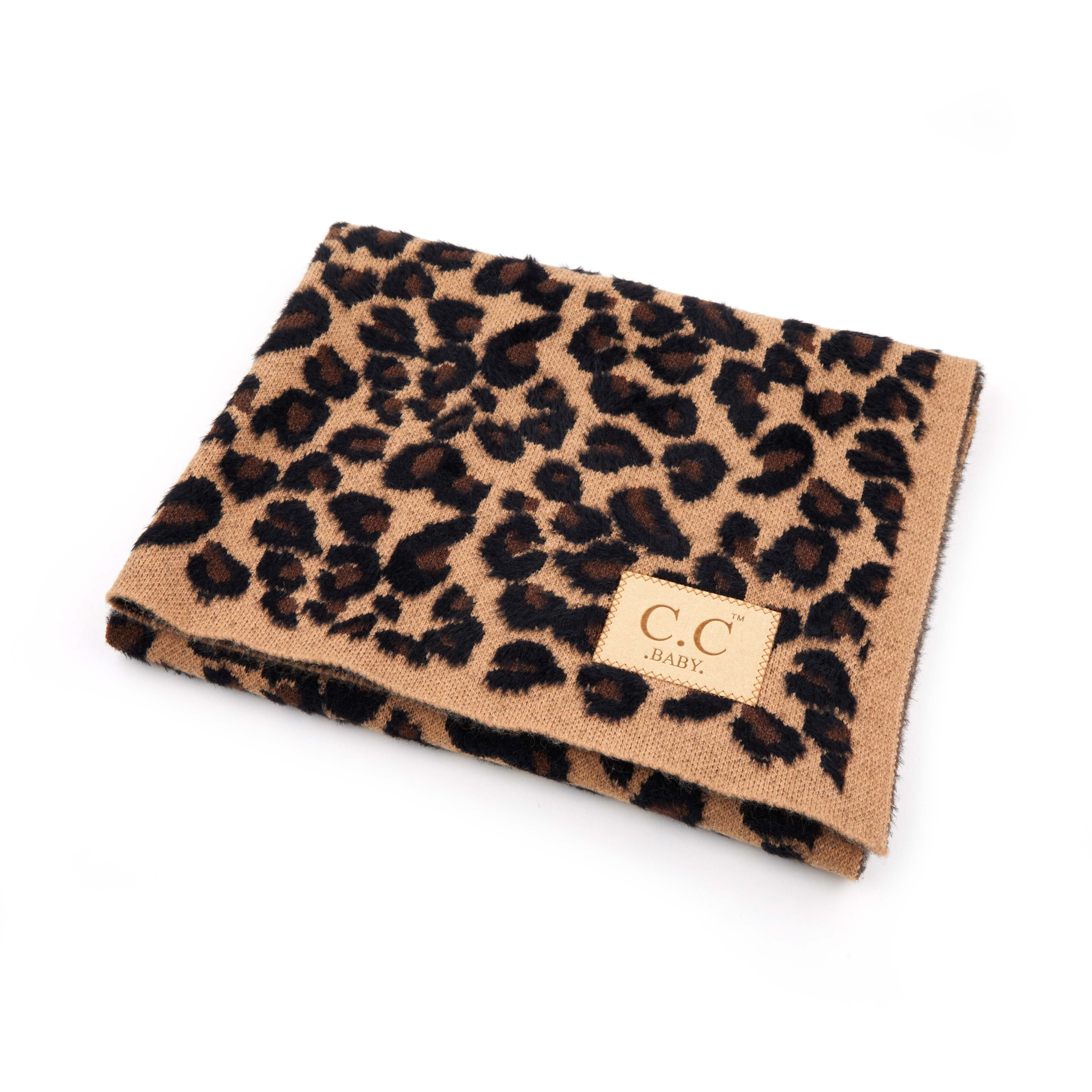 CC Baby Leopard Blanket