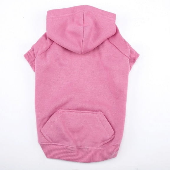 Casual Canine Basic Dog Hoodie - Pink