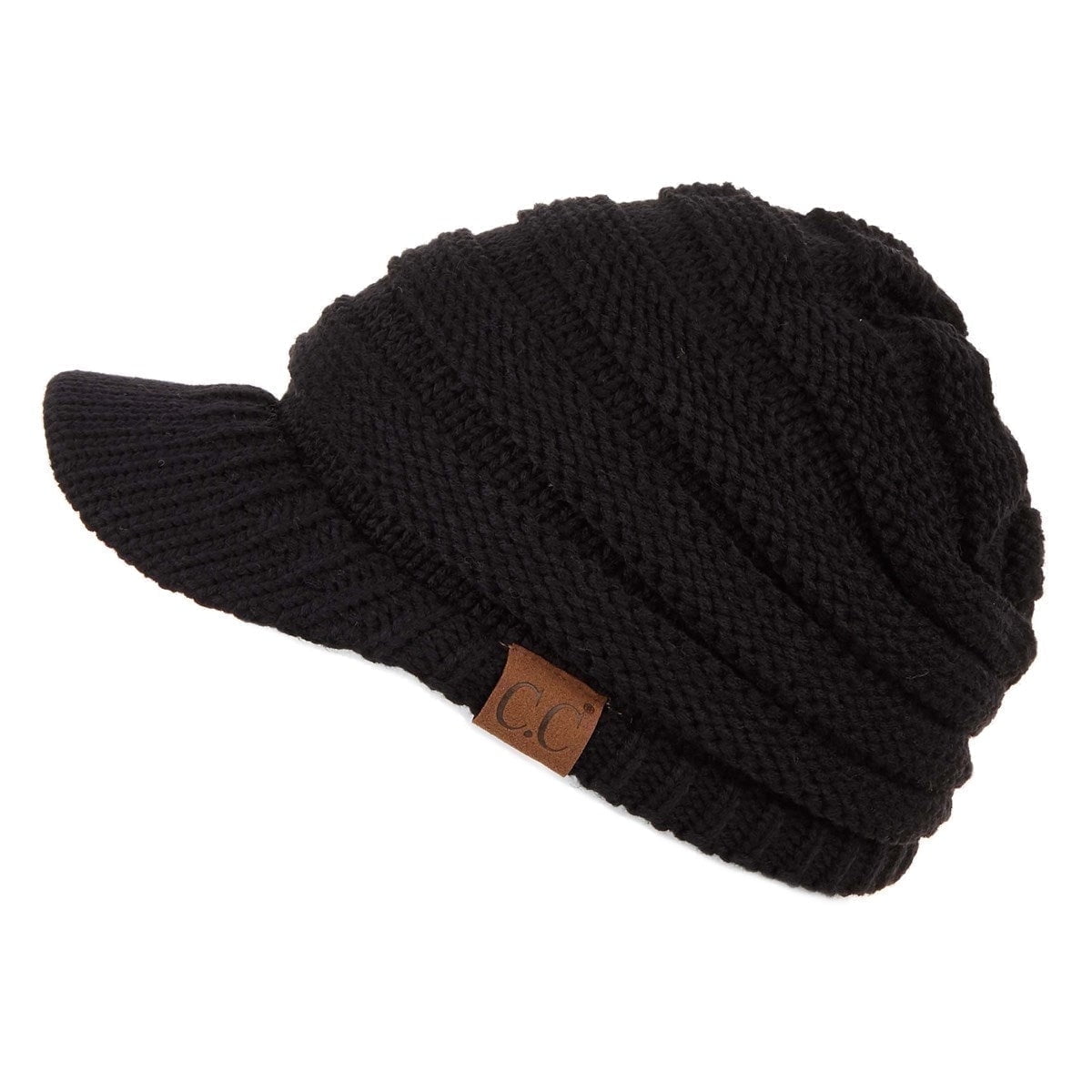 帽子 rosarymoon  Bucktail Knit Beanie  black 180992215.jpg?cmsp_timestamp=