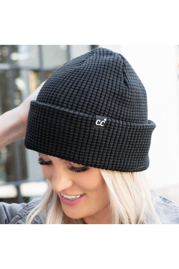 CC Beanie Waffle Knit