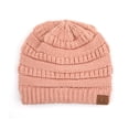 thumbnail image 1 of CC Brand Trendy Warm Chunky Soft Stretch Cable Knit Skully Beanie Hats Cap, 1 of 48