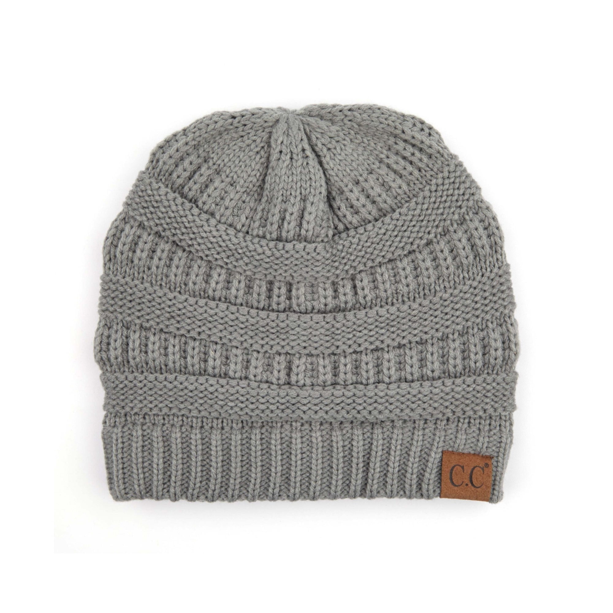 CC Brand Trendy Warm Chunky Soft Stretch Cable Knit Skully 
