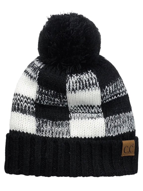 CC Buffalo Plaid Beanie