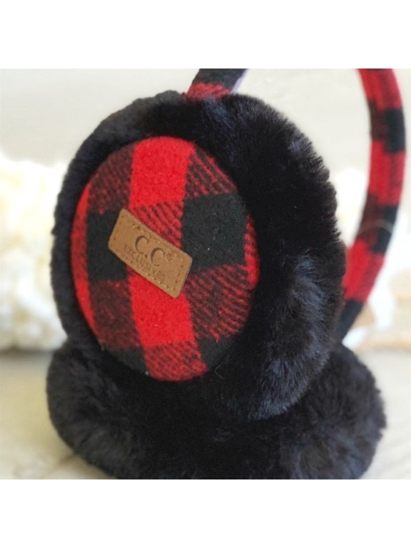 CC Buffalo Plaid Earmuff