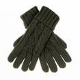 thumbnail image 1 of CC Cable Knit Fleece Lined Gloves, 1 of 6