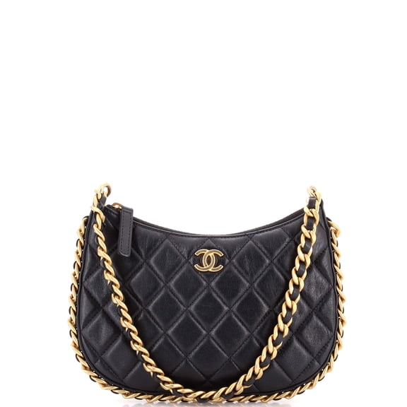 CC Chain Around Hobo Quilted Lambskin By Rebag
