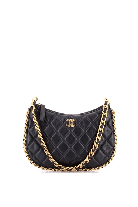 CC Chain Around Hobo Quilted Lambskin By Rebag