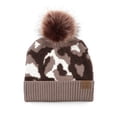 thumbnail image 1 of CC Chenille Abstract Print Beanie, 1 of 7
