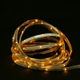 thumbnail image 1 of CC Christmas Decor Amber Christmas Linear Tape Lighting - White Finish - Amber Lights - 18', 1 of 2