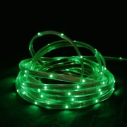 CC Christmas Decor LED Christmas Linear Tape Lighting - White Finish - Green Lights 18