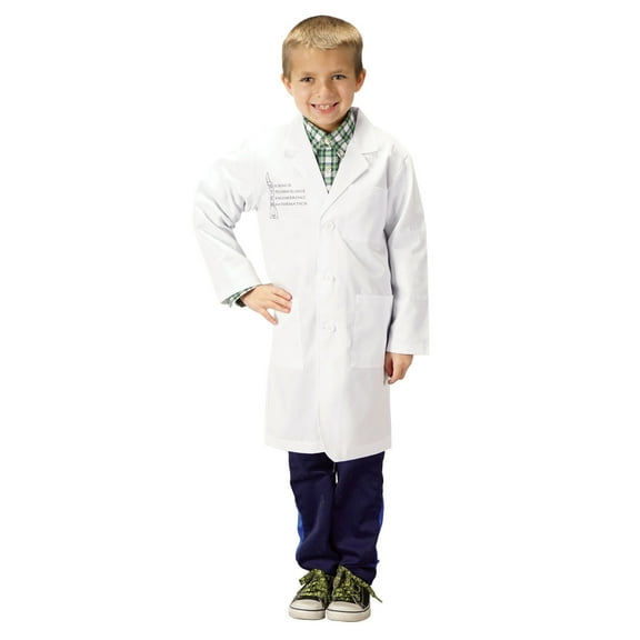 CC Christmas Decor Jr. Stem White Halloween costume Lab Coat only