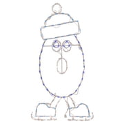 CC Christmas Decor LED Lighted Aspen the Skater Outdoor Christmas Decoration - 33.5