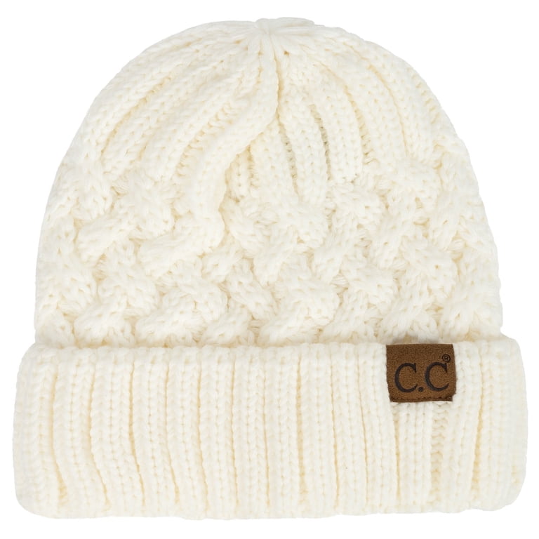 CC Cable Knit Beanies C.C Beanie Women main image 4
