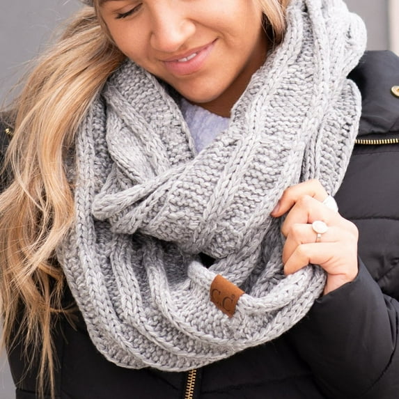 CC Comfy Infinity Scarf | 2-Tone