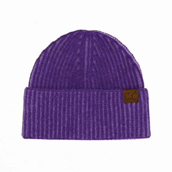 CC Contrast Cuff Cap Beanie