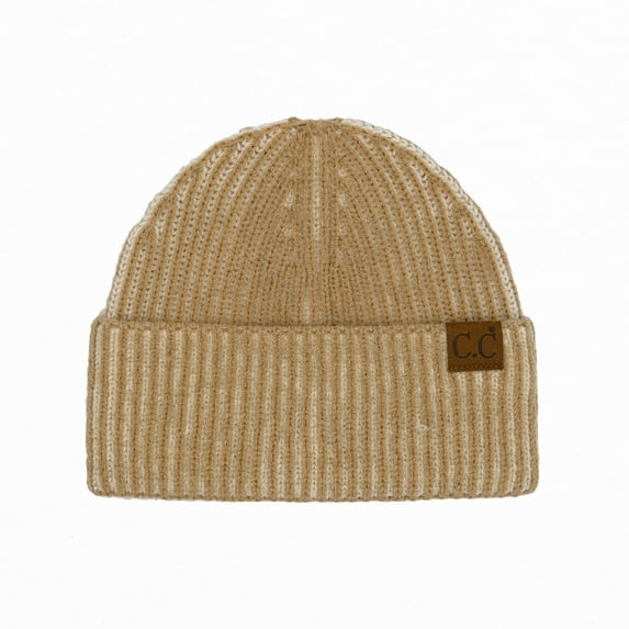 CC Contrast Cuff Cap Beanie