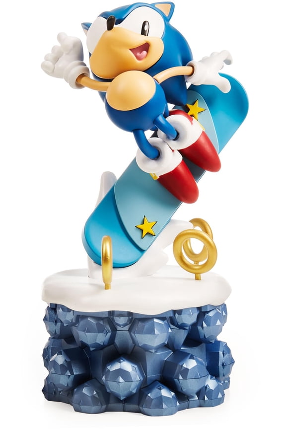 CC Countdown Characters by Numskull New Box 2023 Sonic the Hedgehog Collectible Figure - Official SEGA Merchandise - Buildable Advent Calendar Statue