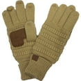 thumbnail image 1 of CC Cozy Metallic Tech Screen Gloves, 1 of 7