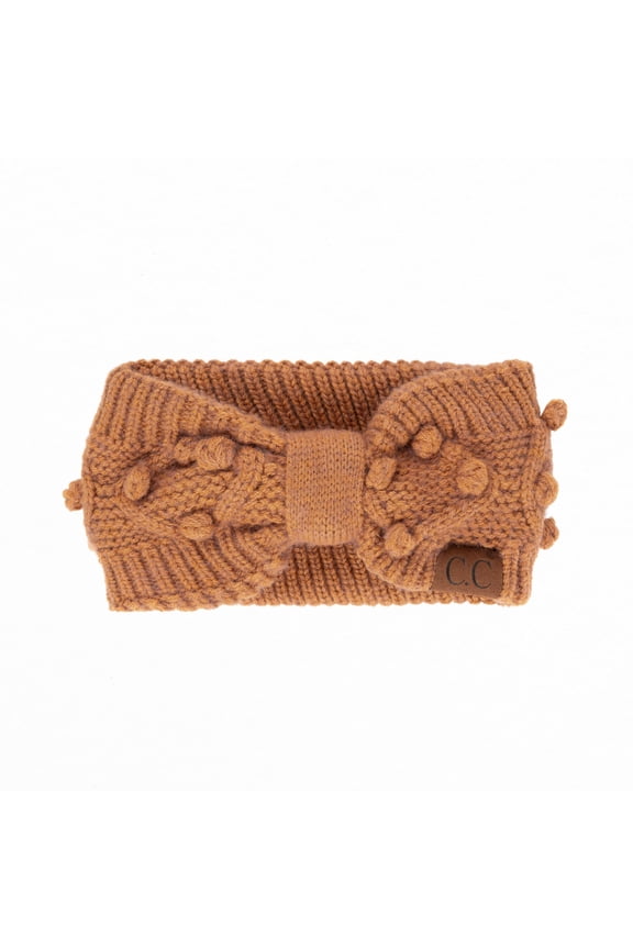 CC Crafted Pom Detail Head Wrap
