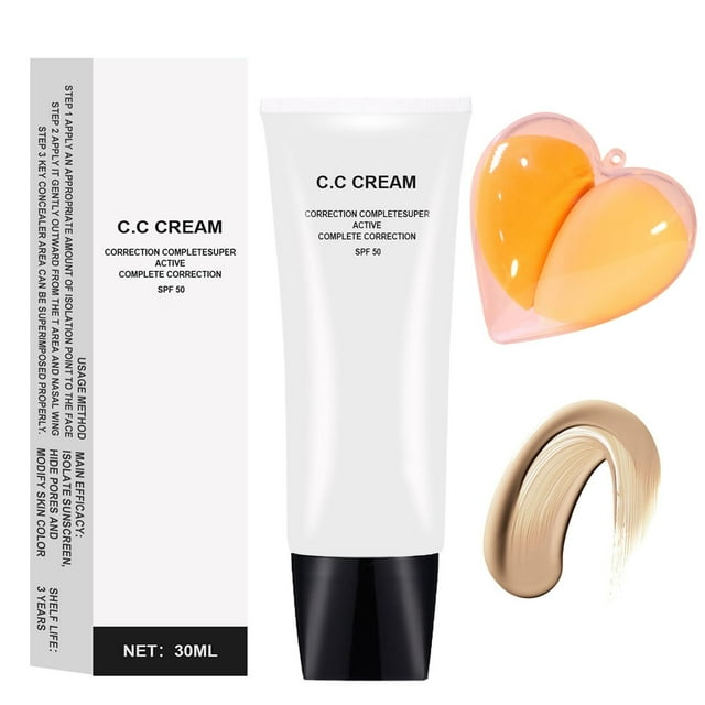 CC Cream Self Adjusting for Mature Skin, Skin Tone Adjusting CC Cream