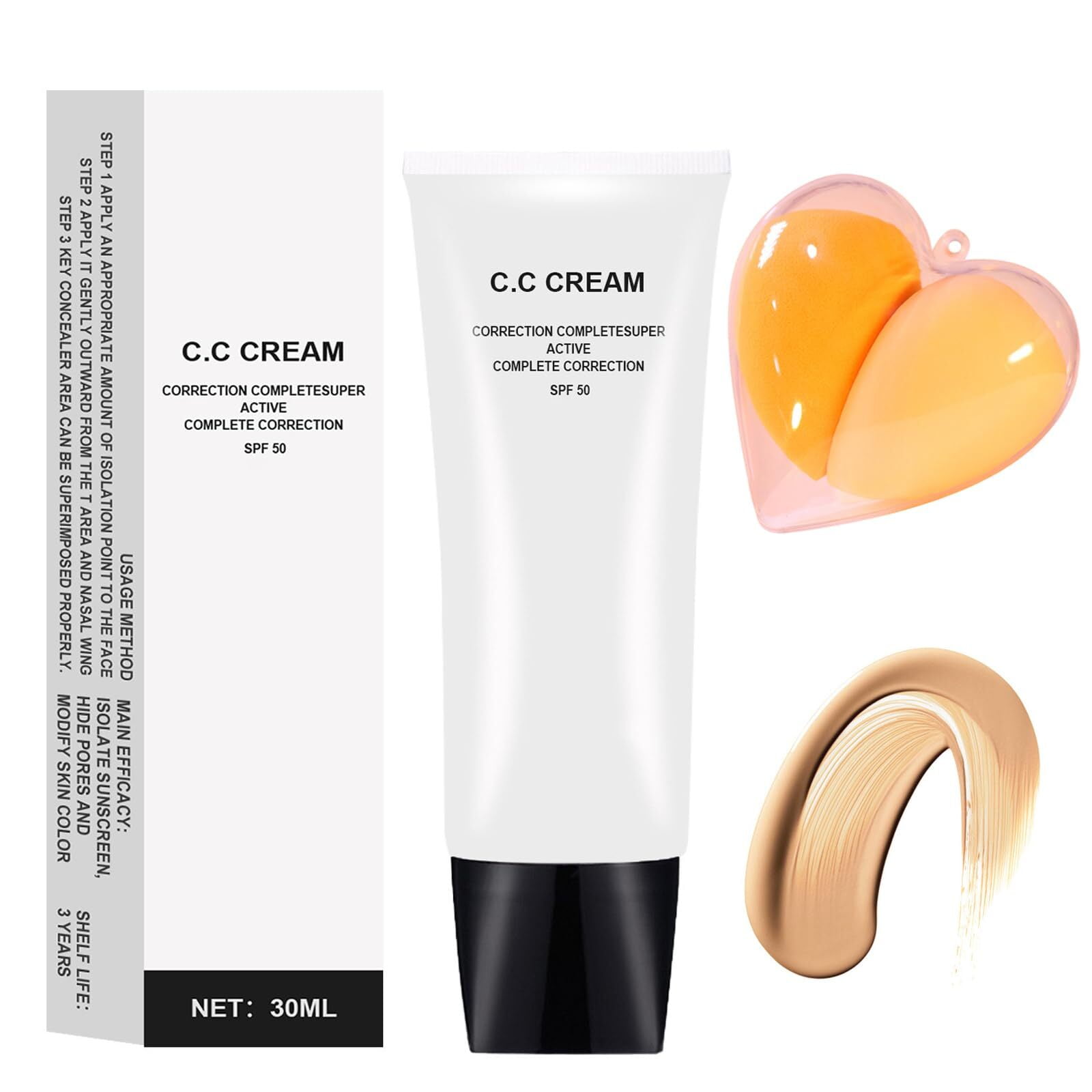 CC Color Correcting Cream SPF 50 Moisturizing Face Anti Redness Tinted   CC Cream Self Adjusting For Mature Skin Skin Tone Adjusting CC Cream SPF 50 CC Color Correcting Tinted Moisturizer And Foundation Natural F0be5f23 1fb5 4def B6b8 7c6a012fbbf1.f159a49b3884ebfa9b74b5e8259b5da4 